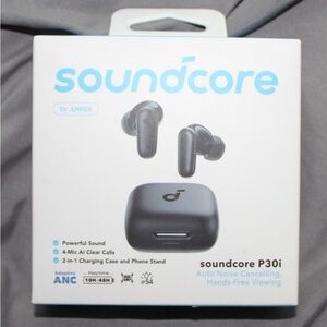 Soundcore P30i Wireless Earbuds - Black